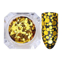 HKM-890771 Holographic Chunky Glitter Sequins for Nail Art - 1g