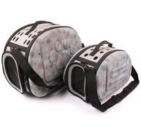HKM-316947 Foldable Portable Pet Shoulder Bag with Stylish Print