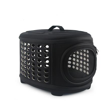 HKM-316947 Foldable Portable Pet Shoulder Bag with Stylish Print