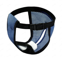HKM-826643 Breathable Female Dog Menstrual Panties with Replaceable Sanitary Pads - Available in Black and Navy Blue