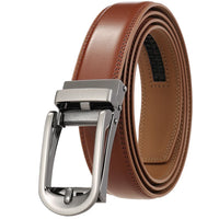 HKM-149843 Reversible Pull Buckle Casual Leather Belt - Model LY33-23425-1