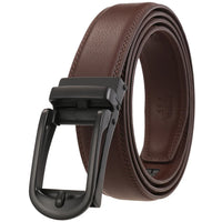 HKM-149843 Reversible Pull Buckle Casual Leather Belt - Model LY33-23425-1