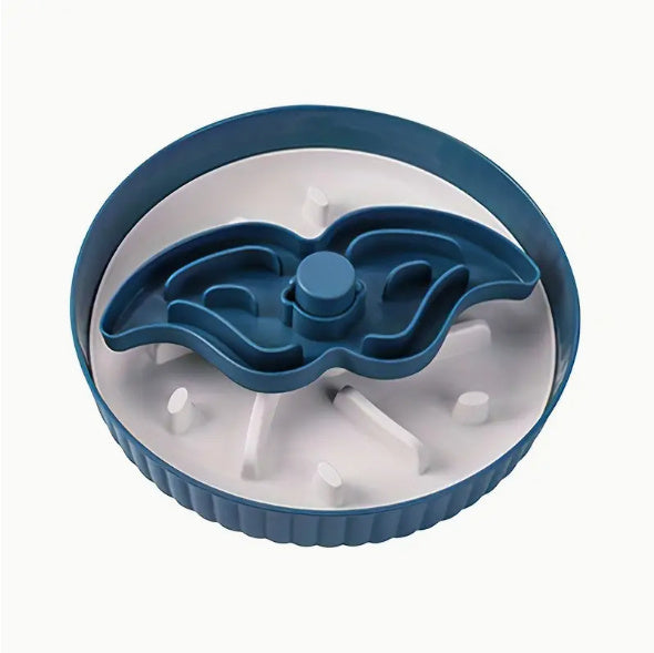 JMT-690698 Interactive Pet Feeding Mat - Rotating Game Board with Anti-Choke Silica Gel Pad