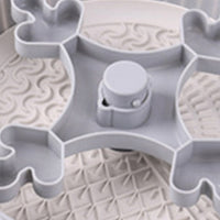 HKM-419027 Interactive Pet Feeding Mat - Rotating Game Board with Anti-Choke Silica Gel Pad