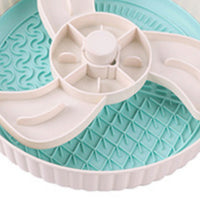 HKM-419027 Interactive Pet Feeding Mat - Rotating Game Board with Anti-Choke Silica Gel Pad