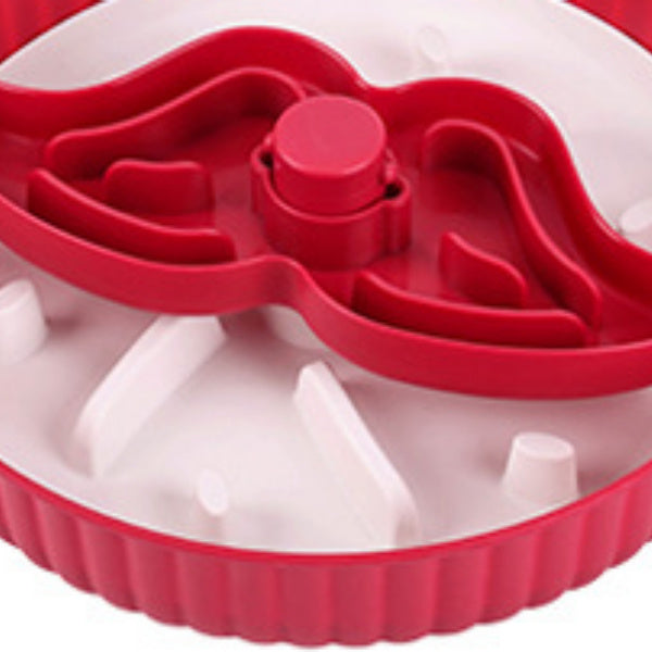 JMT-690698 Interactive Pet Feeding Mat - Rotating Game Board with Anti-Choke Silica Gel Pad