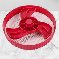 HKM-419027 Interactive Pet Feeding Mat - Rotating Game Board with Anti-Choke Silica Gel Pad