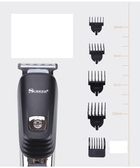 HKM-742163 Rechargeable Electric Shaver with Barber Scissors - 5W Power, 60 Minutes Use Time