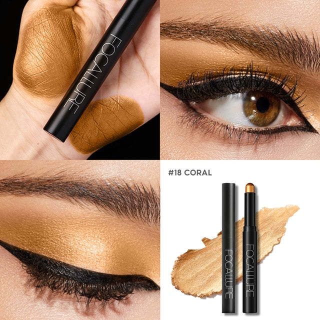 HKM-308435 Dual-Ended Eyeliner & Eyeshadow Pencil with 12 Color Options