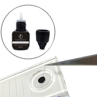 HKM-070355 Professional Eyelash Extension Adhesive - Black, 10 Months Shelf Life, 2.5CM x 5CM