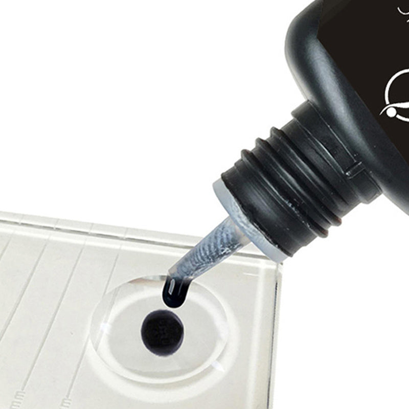 HKM-070355 Professional Eyelash Extension Adhesive - Black, 10 Months Shelf Life, 2.5CM x 5CM