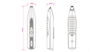 HKM-019539 Electric Pet Hair Shaver - Battery Operated Grooming Tool for Dogs