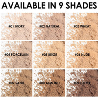 HKM-619155 Long-lasting Face Powder for Makeup Finishing and Oil Control