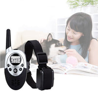 HKM-024979 Remote-Controlled Dog Bark Collar with 1000m Range and Adjustable Settings