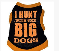 HKM-141139 Casual Cotton Vest T-Shirt Apparel for Small Dogs and Cats - Multiple Colors Available