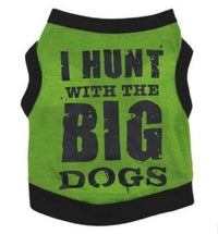 HKM-141139 Casual Cotton Vest T-Shirt Apparel for Small Dogs and Cats - Multiple Colors Available