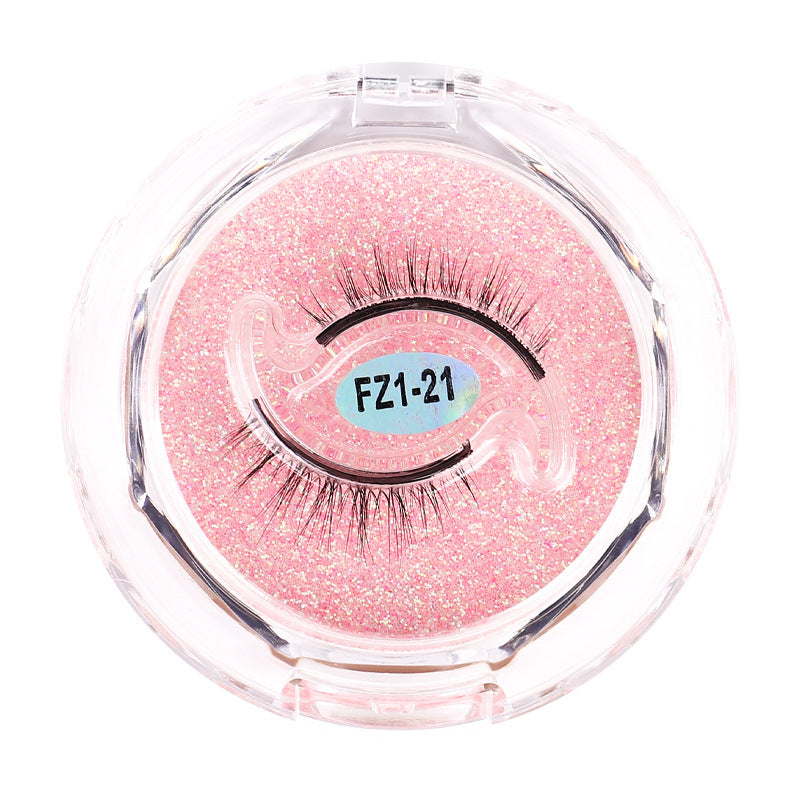 HKM-583251 Temperature-Sensitive Self-Adhesive False Eyelashes - Chemical Fiber, Various Styles Available