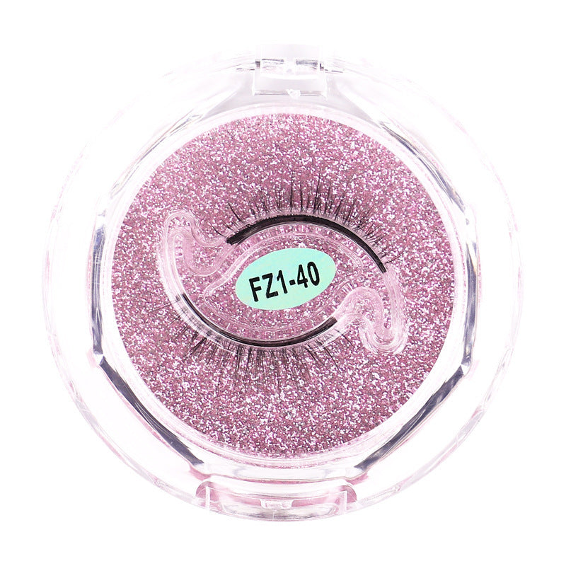 HKM-583251 Temperature-Sensitive Self-Adhesive False Eyelashes - Chemical Fiber, Various Styles Available