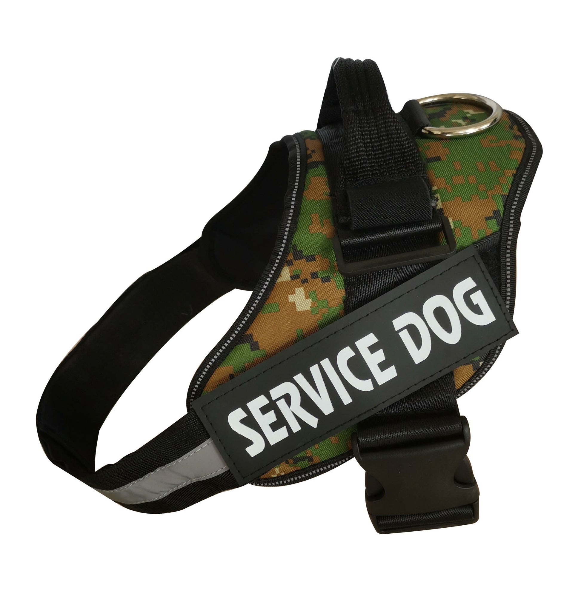 HKM-424659 Personalized No Pull Reflective Breathable Adjustable Dog Harness for Small to Large Dogs