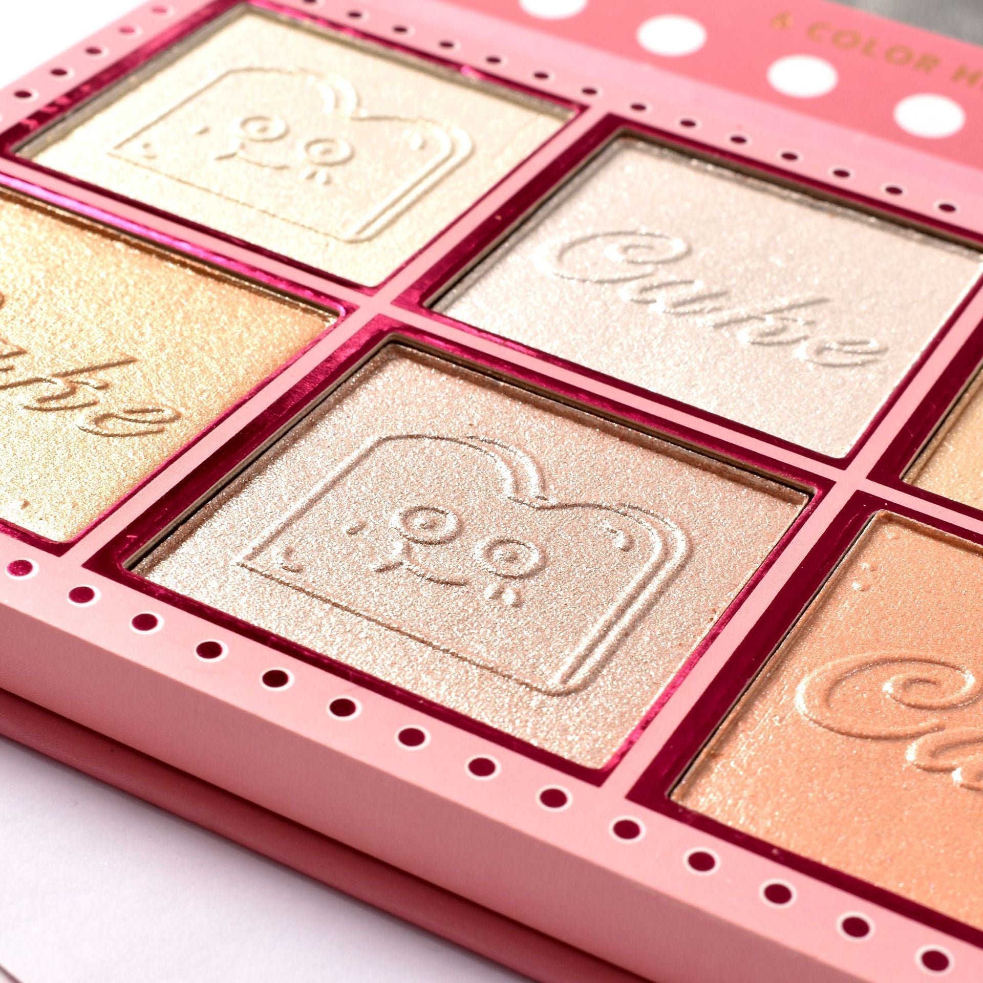 HKM-683539 6 Color Highlight Bubble Palette for Festival & Everyday Use