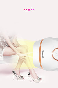HKM-640403 Universal Portable Hair Removal Device for Ladies with Quartz Light Technology