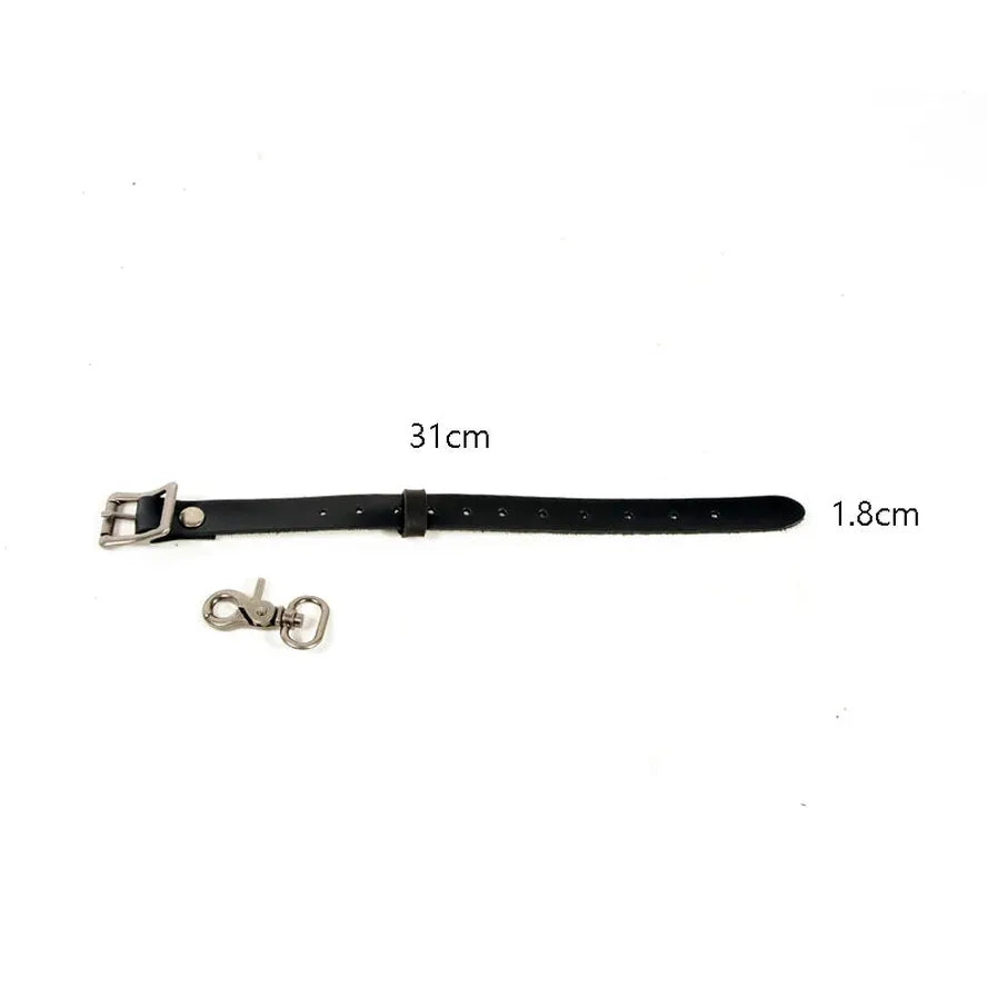 KTX-598547 Wear-Resistant Leather Belt Strap for Motorcycle and Bicycle Bags