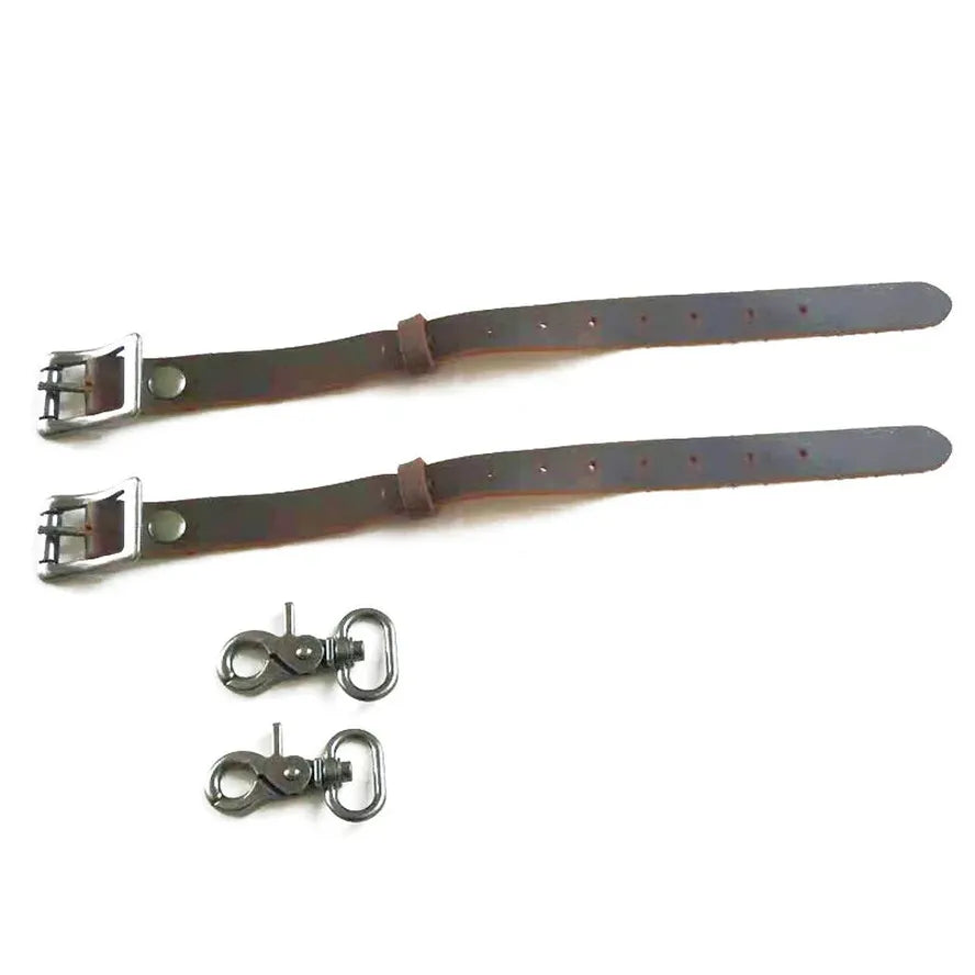 KTX-598547 Wear-Resistant Leather Belt Strap for Motorcycle and Bicycle Bags
