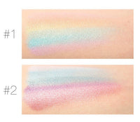 HKM-649619 Rainbow Highlighter Palette with 6 Shimmer Shades for Versatile Makeup Looks