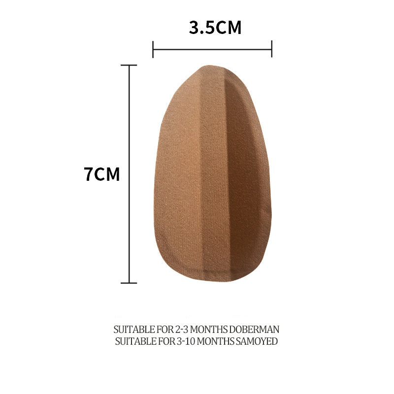 HKM-833363 Dog Ear Support Tool for Upright Ear Correction in Doberman Pinscher, Sheltie, and Corgi Puppies