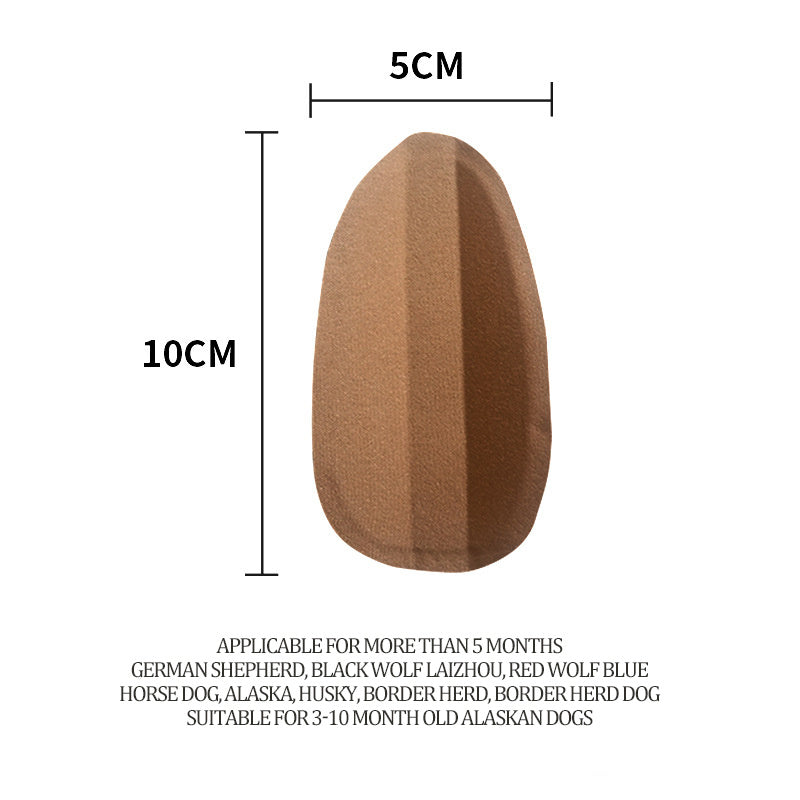 HKM-833363 Dog Ear Support Tool for Upright Ear Correction in Doberman Pinscher, Sheltie, and Corgi Puppies