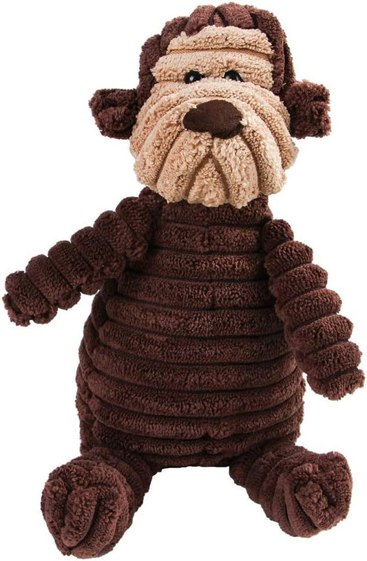HKM-157395 Interactive Squeaky Plush Chew Toy for Small to Medium Pets