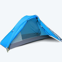 HKM-485907 Double-Layer Waterproof and Windproof Single Tent for Outdoor Adventures