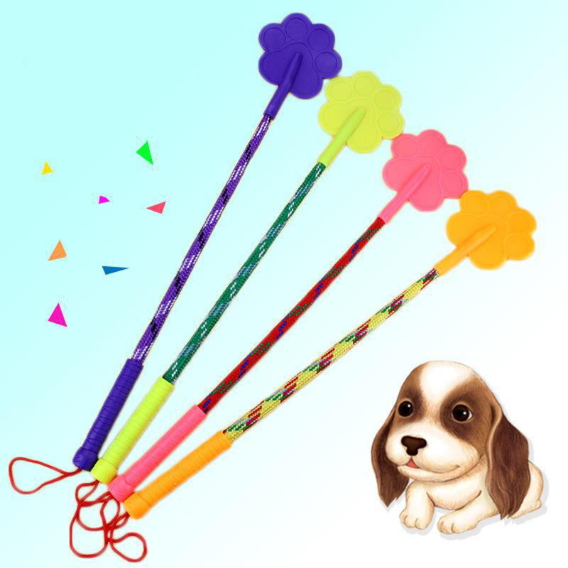 HKM-501715 Dog Training Clicker Stick - Adjustable Lure Stick with TPR Material and Polyester Fabric for Effective Pet Training