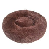HKM-327315 Plush Round Pet Kennel - Soft Animal Nest for Dogs and Cats (Various Sizes Available)