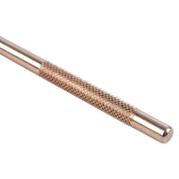 HKM-659347 Hand Woven Long Straight Hair Extensions with Bangs - Metal Copper Crochet Hook, 15cm