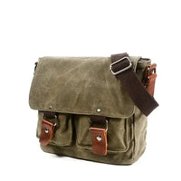 HKM-614355 Large Capacity Motorcycle Side Bag Thickened Canvas Luggage with Zipper Closure