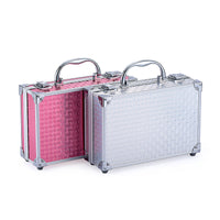 HKM-943379 Colorful Eyeshadow and Lipstick Cosmetics Set with Blush, Gloss, and Tools