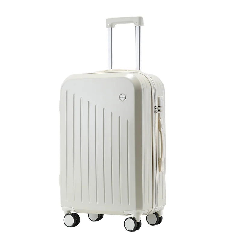 KTX-097491 Compact ABS Luggage Set with Cup Holder – Mini and 20-Inch Travel Suitcases for Convenient Travel Essentials