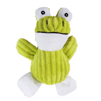 HKM-451155 Animal Plush Toy for Dogs with Molar Teeth Cleaning Function and Squeaker Sound
