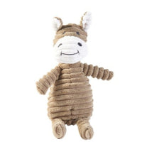 HKM-451155 Animal Plush Toy for Dogs with Molar Teeth Cleaning Function and Squeaker Sound