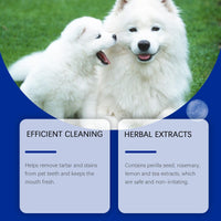 HKM-252947 Dog Tooth Cleaning Powder for Tartar Removal and Breath Freshening