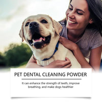 HKM-252947 Dog Tooth Cleaning Powder for Tartar Removal and Breath Freshening