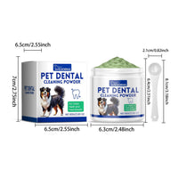 HKM-252947 Dog Tooth Cleaning Powder for Tartar Removal and Breath Freshening