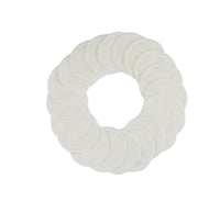 HKM-655571 Bamboo Cotton Remover Pads - Double Velvet, 8cm Regular Size