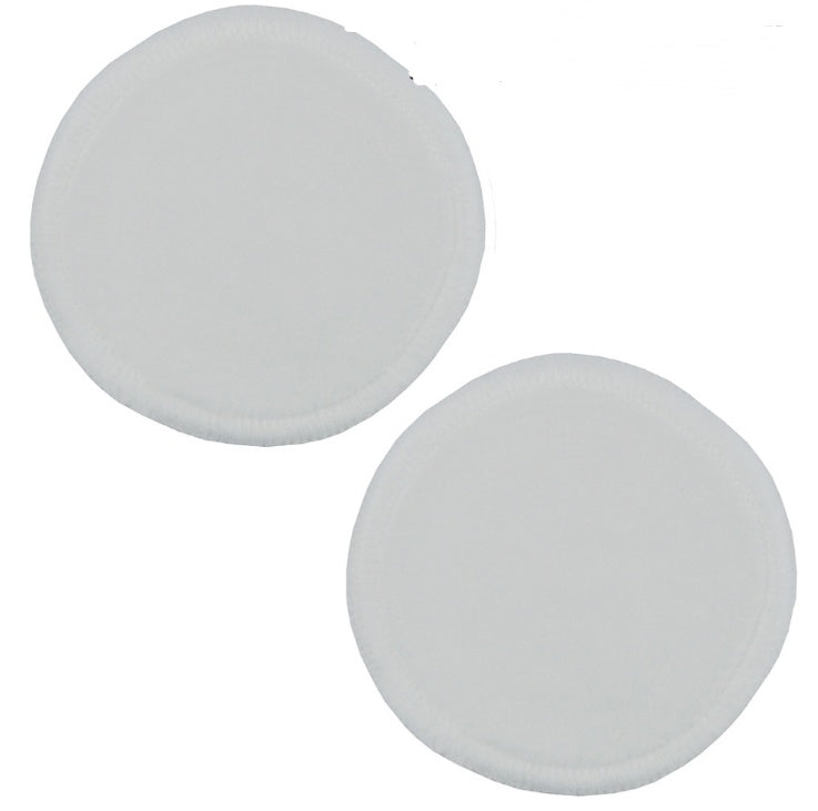 HKM-655571 Bamboo Cotton Remover Pads - Double Velvet, 8cm Regular Size