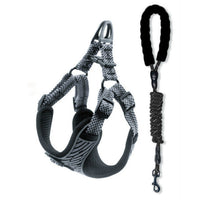 HKM-421203 Reflective Pet Chest Strap for Safety and Comfort - Durable Cloth Design