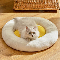 HKM-914835 Universal Cat Bed and Sleeping Mat for All Seasons - Comfortable Nest for Small and Medium Pets