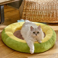 HKM-914835 Universal Cat Bed and Sleeping Mat for All Seasons - Comfortable Nest for Small and Medium Pets