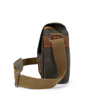 HKM-843731 Waterproof Oil Wax Canvas DSLR Camera Bag - Retro Style Microsingle Shoulder Bag