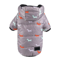 HKM-820883 Cozy Cotton Coat for Small and Medium Pets - Casual Style Vest